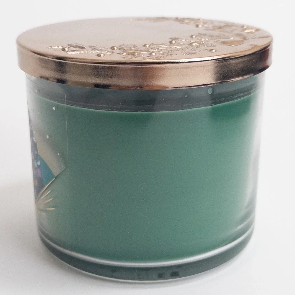 Bath‎ & Body Works Fresh Balsam 3-Wick Candle 14.5 oz Holiday Seasonal HTF